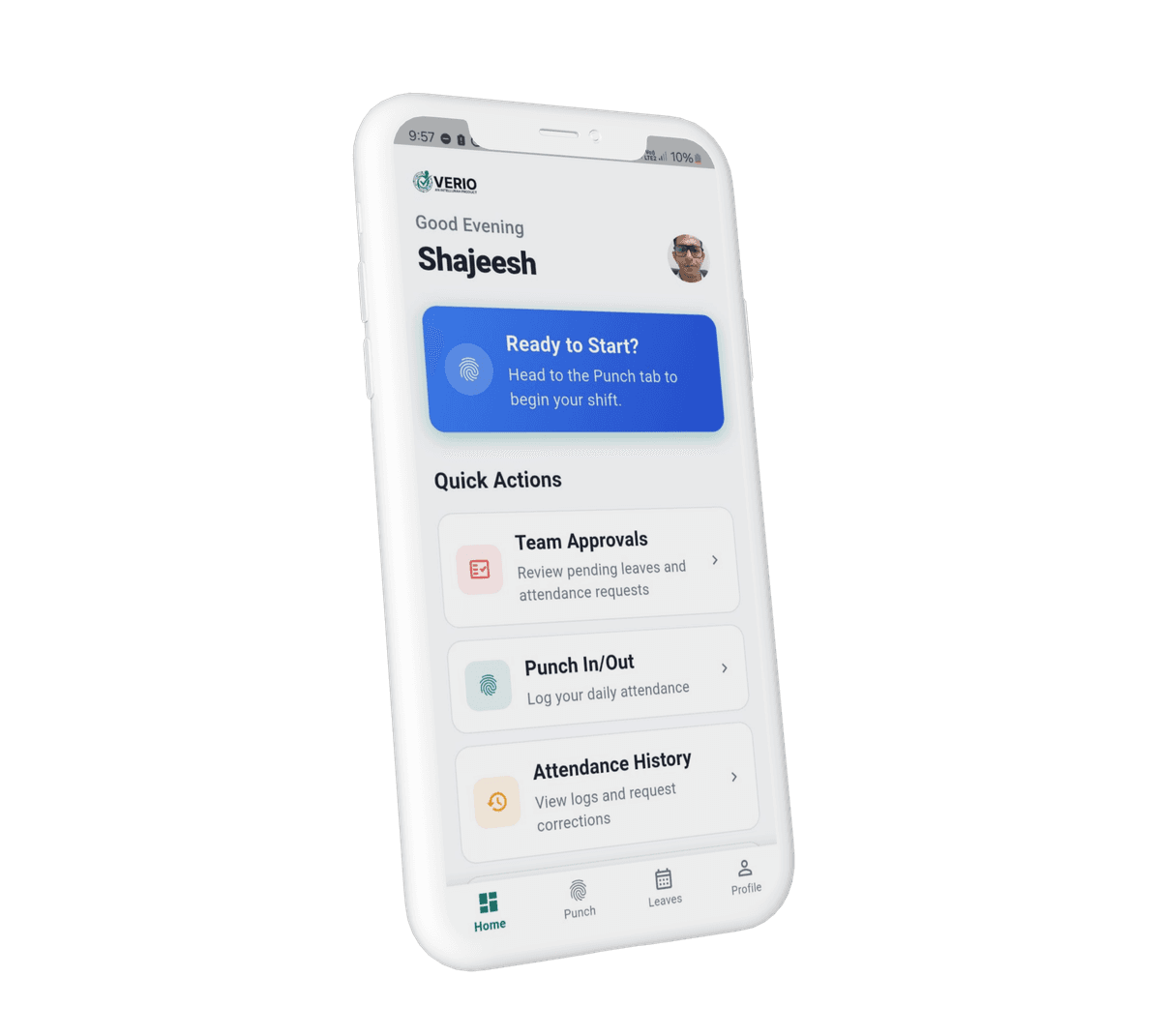 Verio Mobile App